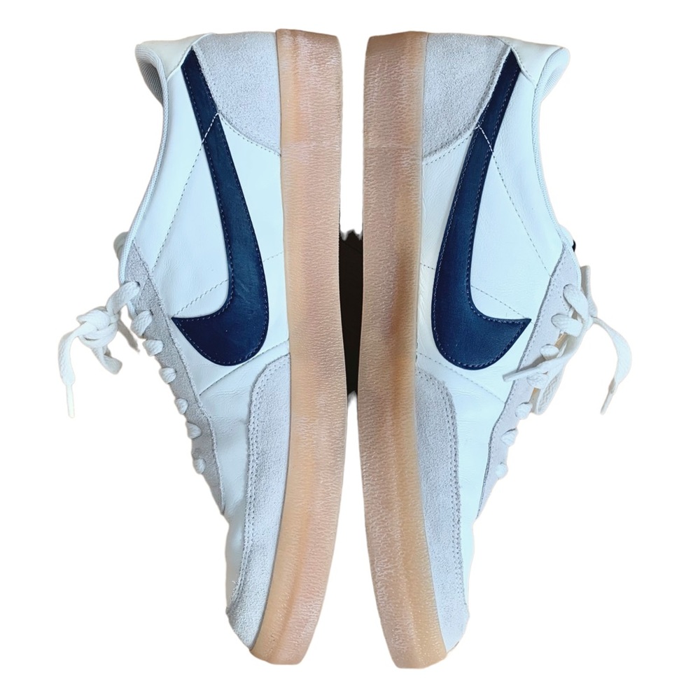 Nike kill shot 2 j crew midnight blue leather barely used men’s size 14